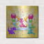  «Happy Birthday Dragons» par Jean Plout, art mural en métal, 24 po x 24 po-45709458