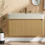 Modern Vanities, Solid Surface, Oak Storage-1982819403