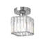 Dunaverney Crystal Semi Flush Mount
