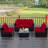 Ecklund 4 - Person Patio Conversation Set with Cushions