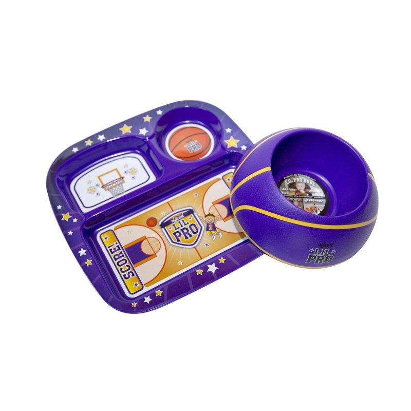 Wodan Piece Melamine Dinnerware Set, Purple