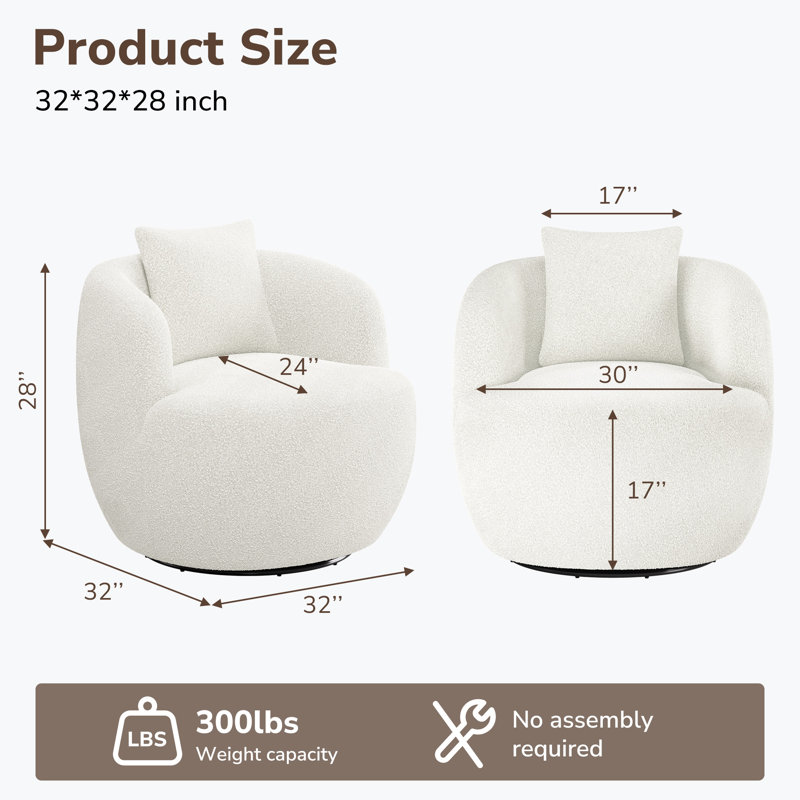 Francisco 32 de large, Polyester blanc
