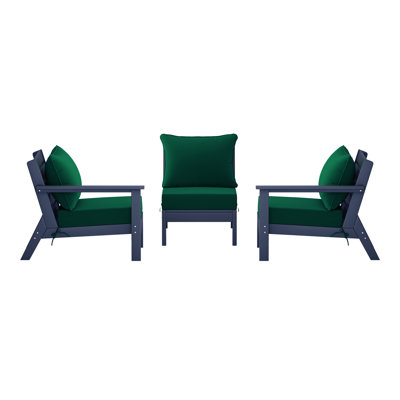 3-Piece Deep Seating Set With Cushions