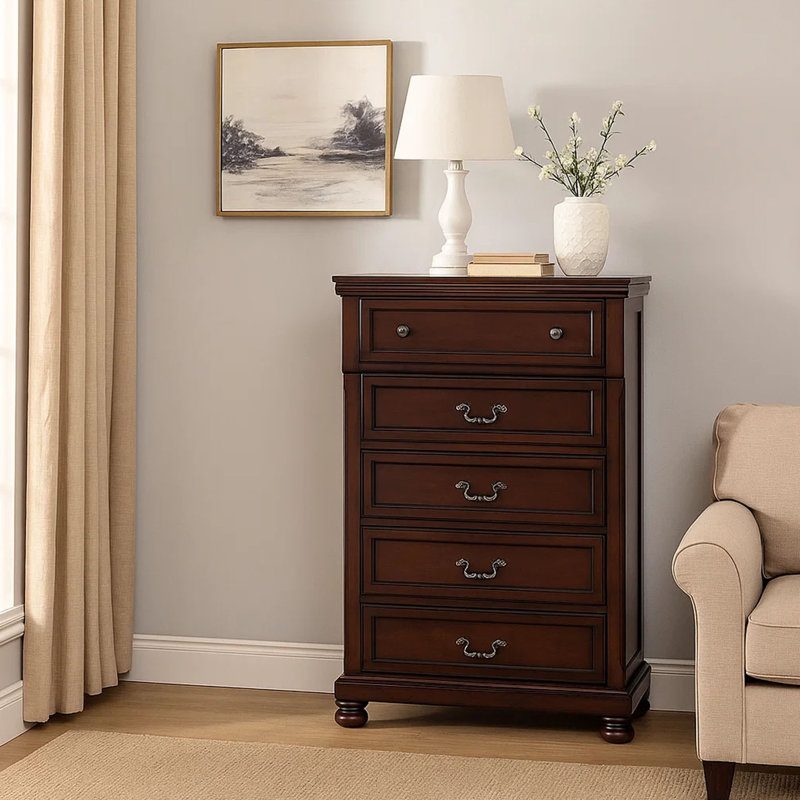 Labonte 39'' W 5 - Drawer Dresser