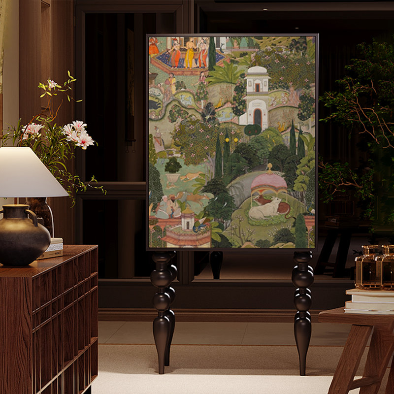 Armoire d'appoint artistique et élégante