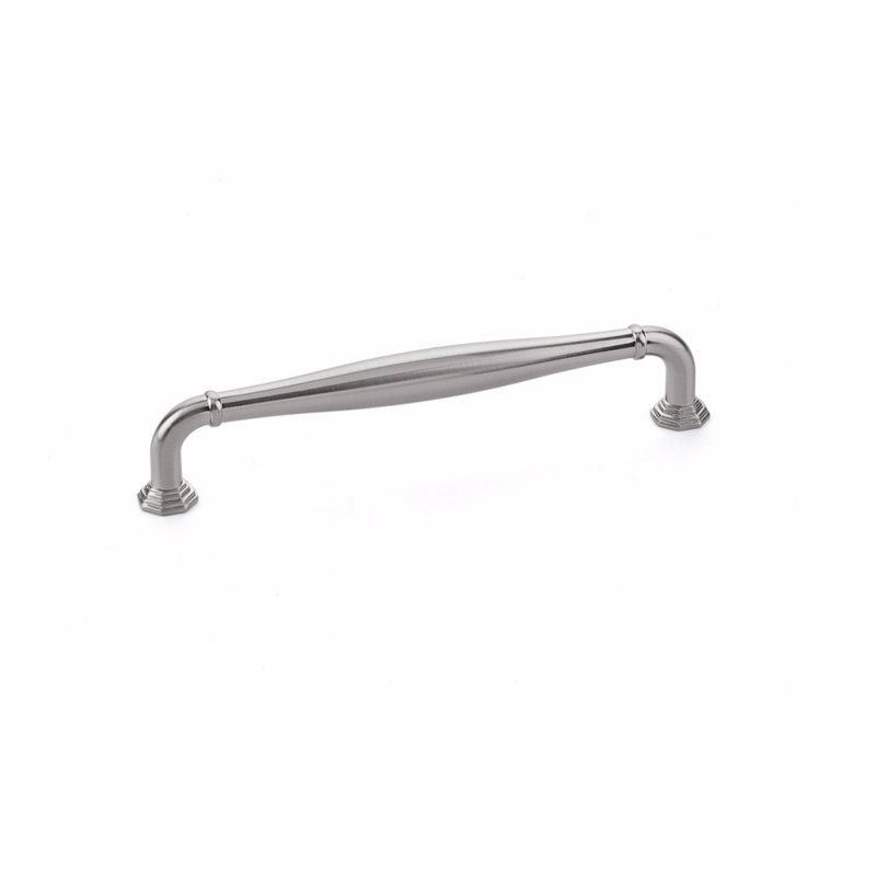 Emtek Blythe Cabinet Pull 6" cc, Satin Nickel, 6"