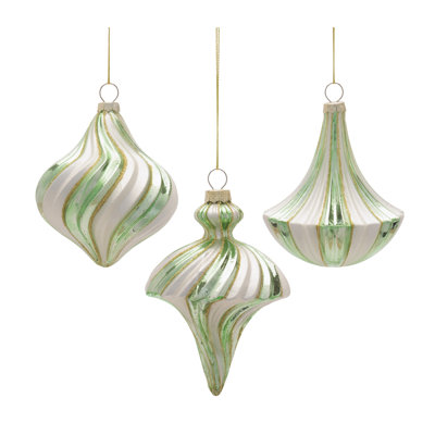 Glass Ornament Set (Set of 12)