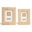 Criss Cross Weave Set Of 2 Photo Frame