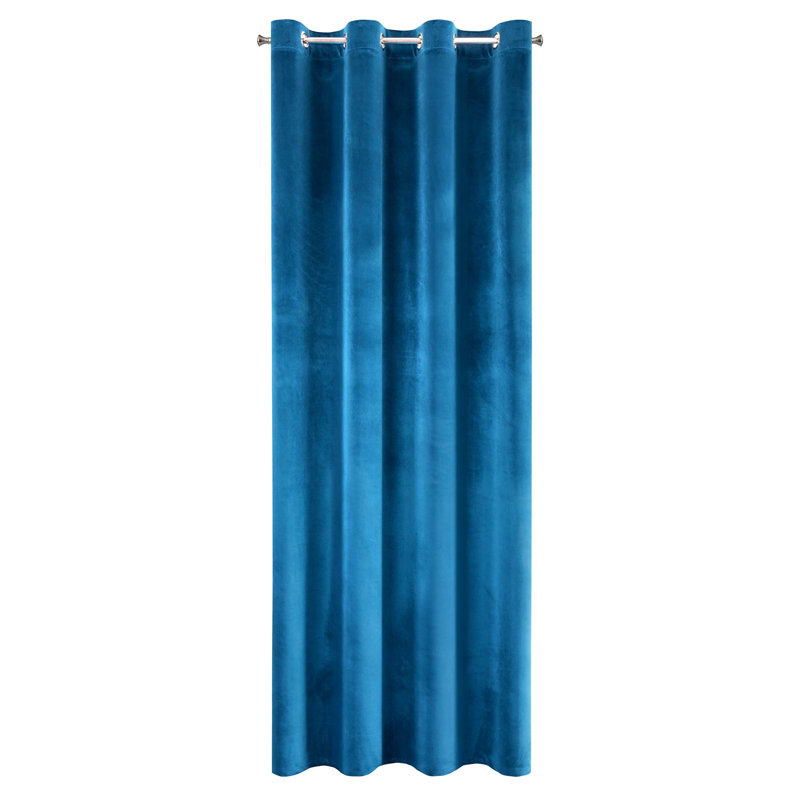 Aadison Blackout Curtains Single Panel, Marine
