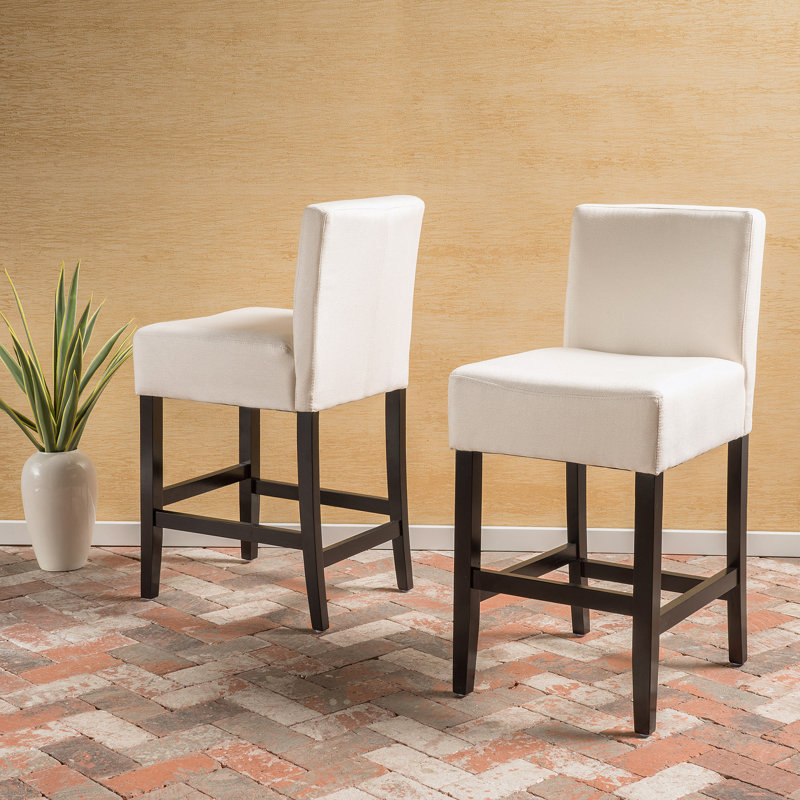 Tabouret de comptoir [ensemble de 2 pièces], Tabouret de comptoir (siège d'une hauteur de 26 p, Beige