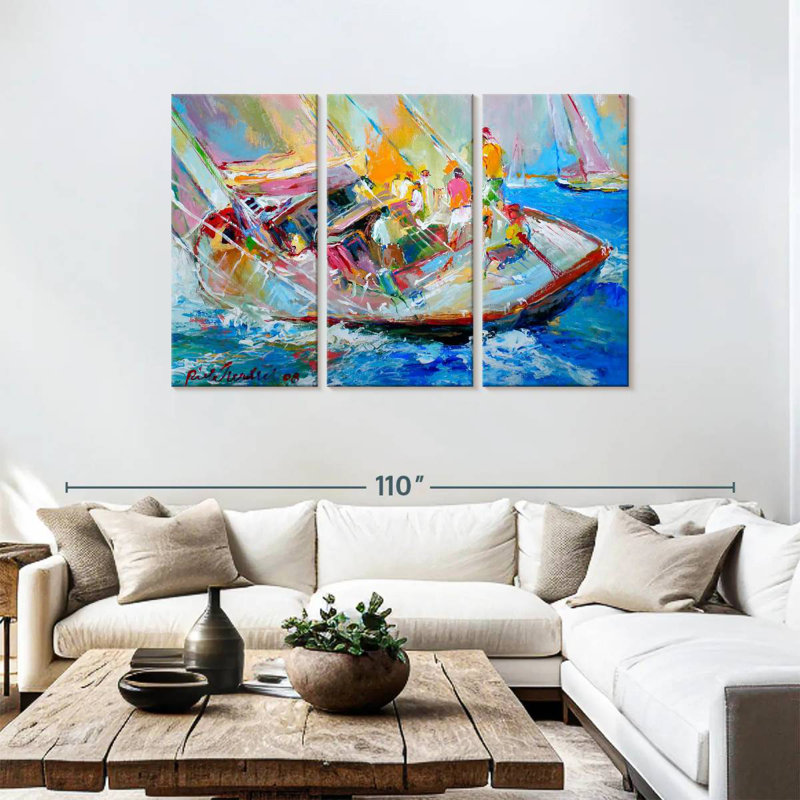 Mehar Sail, 48" H x 74" W