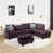 Tissu mauve Gavette est en rupture de stock