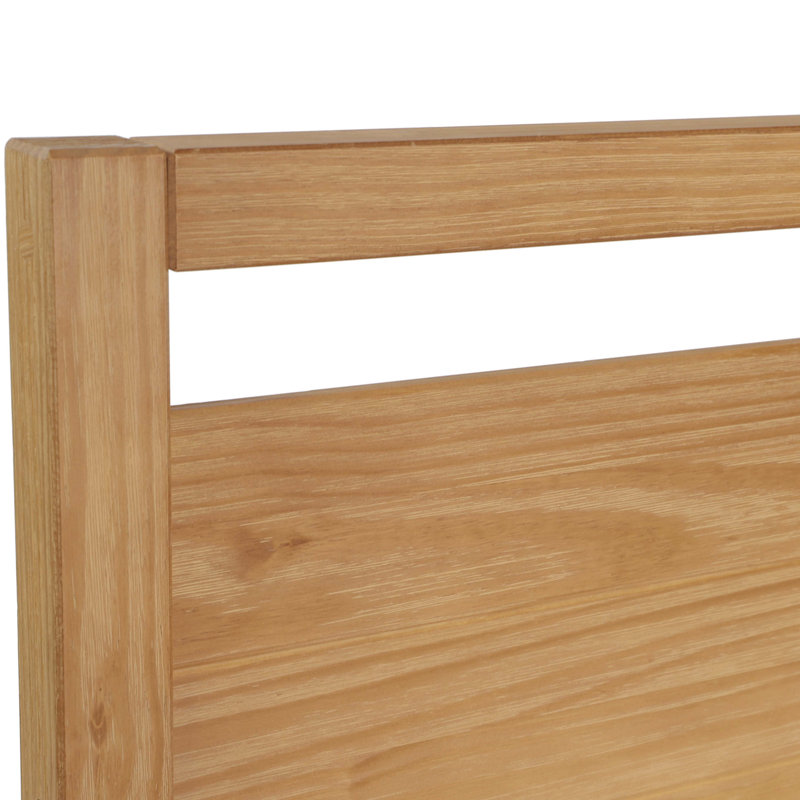Loft Solid Wood Bed, Acacia, King