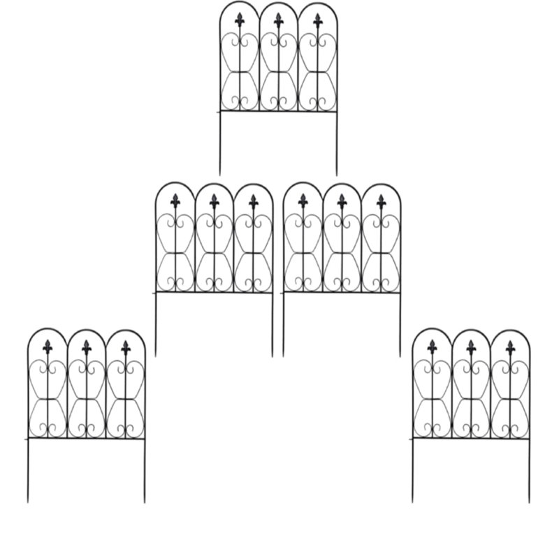 ELEP Black Metal Pet Barrier