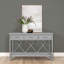 54'' Wide 3 Drawer Rattan Wood Sideboard-50119553