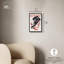 Décoration murale rouge en toile Sneaker -247434501-247434518