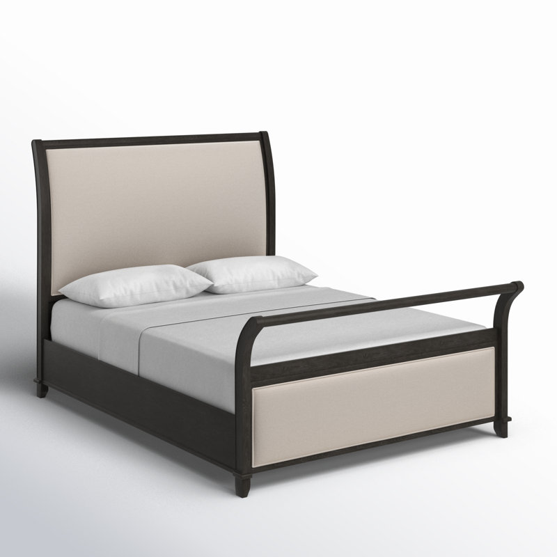 Lit-bateau tapissier Hammie, Grand