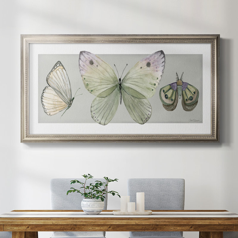 «Pretty Insectes II», cadre photo unique, impression sur toile, H 25 po x l 45 po x P 1 po