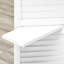 Paravent 4 panneaux en bois HOMcom