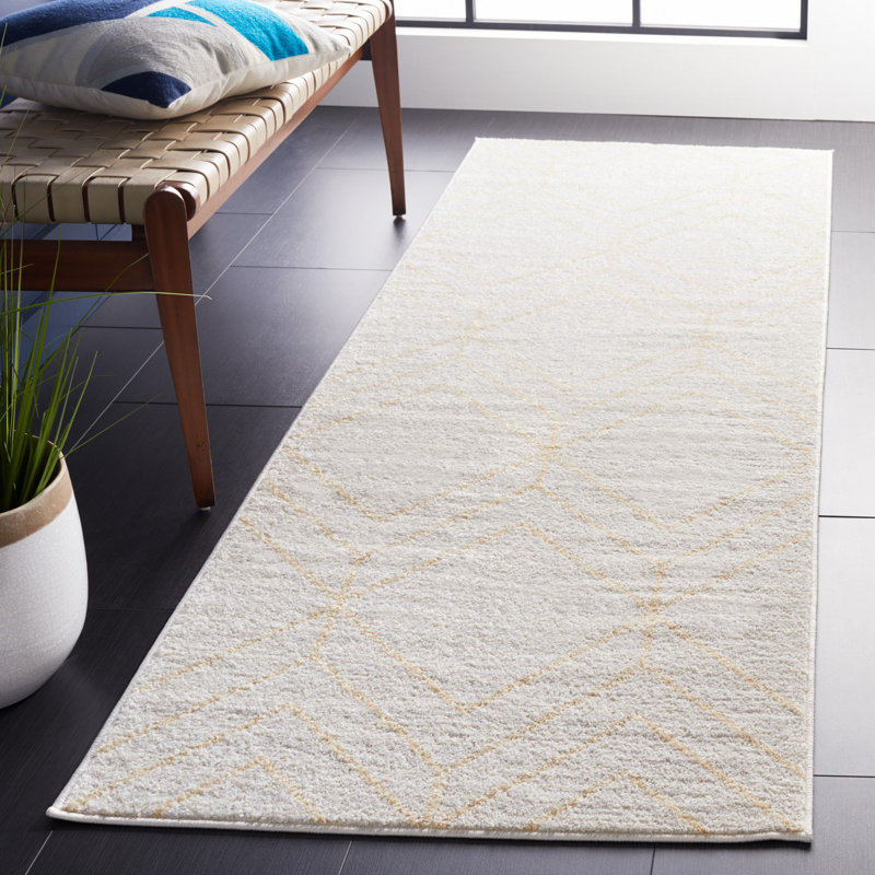 Janson Performance Geometric Rug, Runner 2'6" x 8'