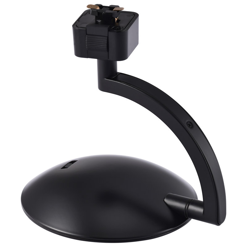 Orb LED Track Head 12 Watt 3000K/4000K/5000K CCT Selectable 36 Degree Beam Angle J-Style White 120 Volt, Black, 24 Degree