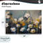 «Contemporary Paint Drip Blossoms», plaque murale contemporaine, design par Jacky Ngan-1224126252