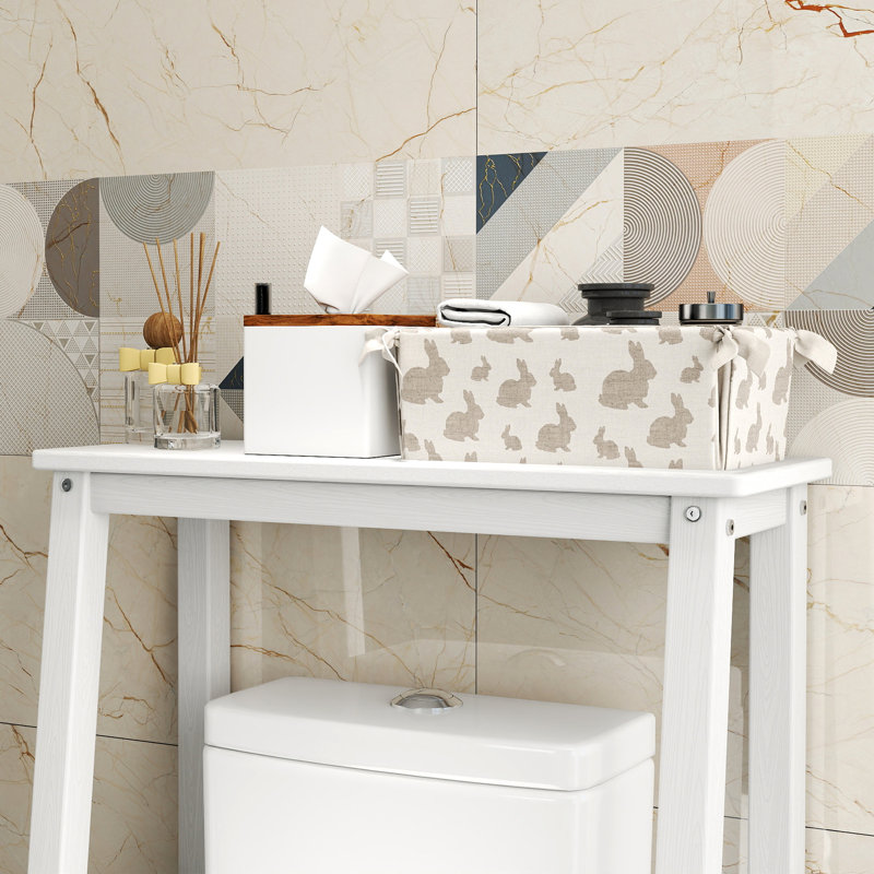 Rangement au-dessus de la toilette en PEHD
