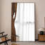 Miroir pleine grandeur rectangulaire en bois massif-919254215