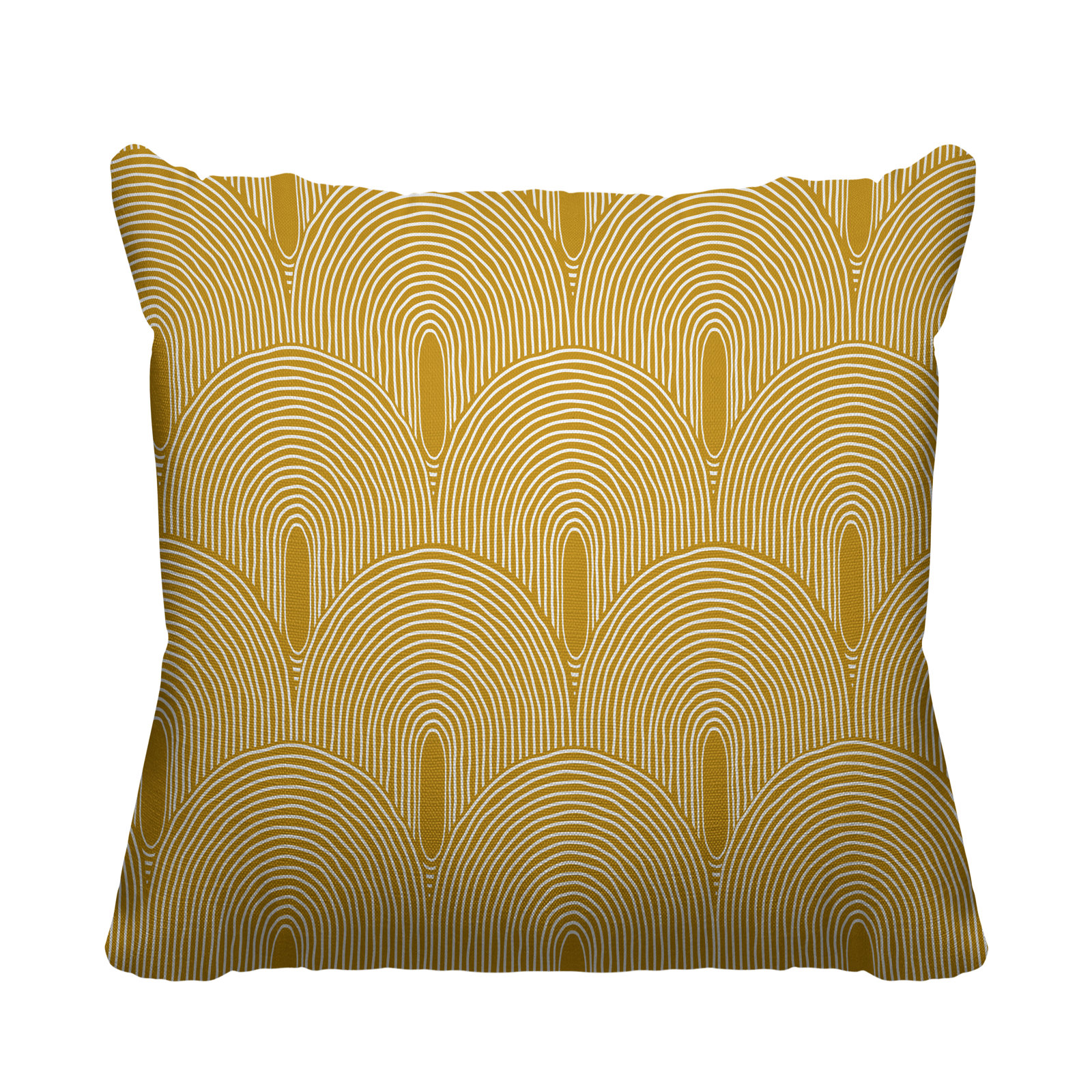 Limpo Indoor/Outdoor Throw Pillow, Yellow, 20" x 20"