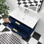 Meuble-lavabo simple 36 po avec plateau Anastajia-404009704