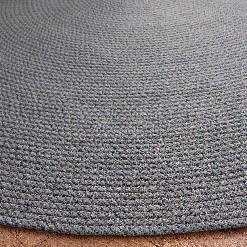 Braided Hand Woven Performance Rug, Round 6'