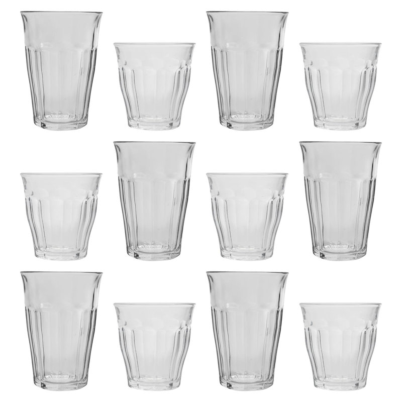 12.67ml Highball Glass Set, Clear