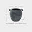 Vase de table en terre cuite Wrenda