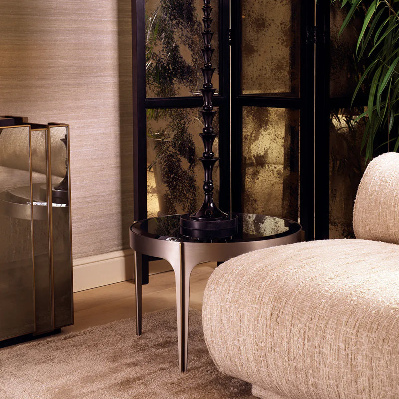 Artemisa Glass End Table