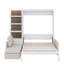 Grand lit escamotable avec canapé et tablettes-763043259