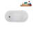 57.5'' x 29.5'' Soaking Acrylic Bathtub-83636143-83636134