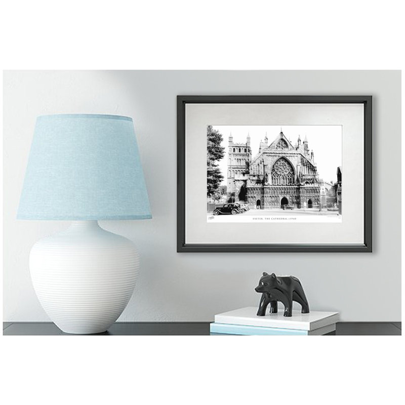 Exeter, The Cathedral C1940 - Single Picture Frame Print, 45cm H x 60cm W x 2.3cm D
