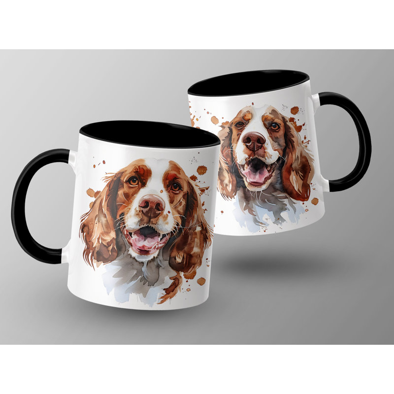 Ceramic Coffee Mug, Black, 2