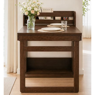 Wall-Side Murphy Foldable Dining Table