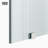 Elan 56-60" W x 74" H Sliding Frameless Shower Door with 3/8" Fluted Glass-98714541