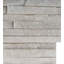 24" x 6" Natural Stone Corner Piece Tile Trim in White Quartzite
