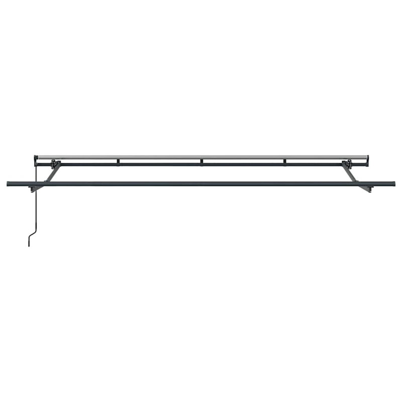 Awning Frame Metal, 400cm W x 200cm D, Anthracite