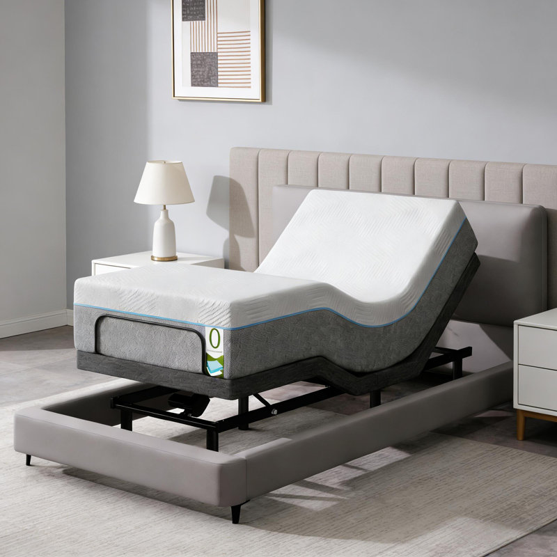 Ensemble de lit et de matelas réglable avec système Smart Comfort, Très grand simple