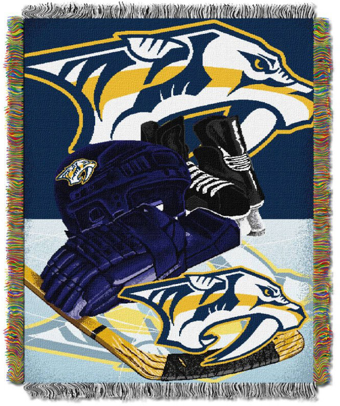 NHL Throw Blanket, Nashville Predators