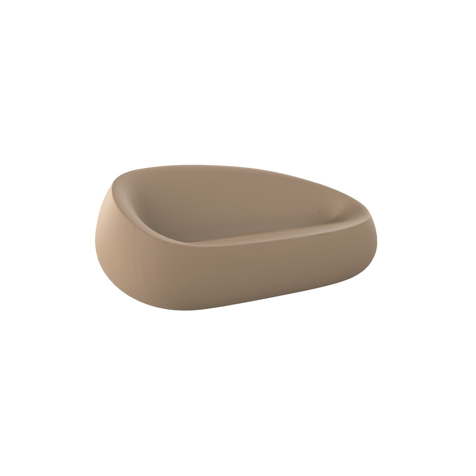 Stone Sofa, Camel