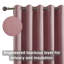 Linen Blackout Eyelet Curtains - Thermal Insulated Room Darkening Window Panels-122473023-122906843