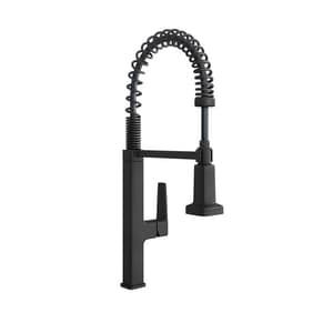 Robinet de cuisine Proflo, Noir mat