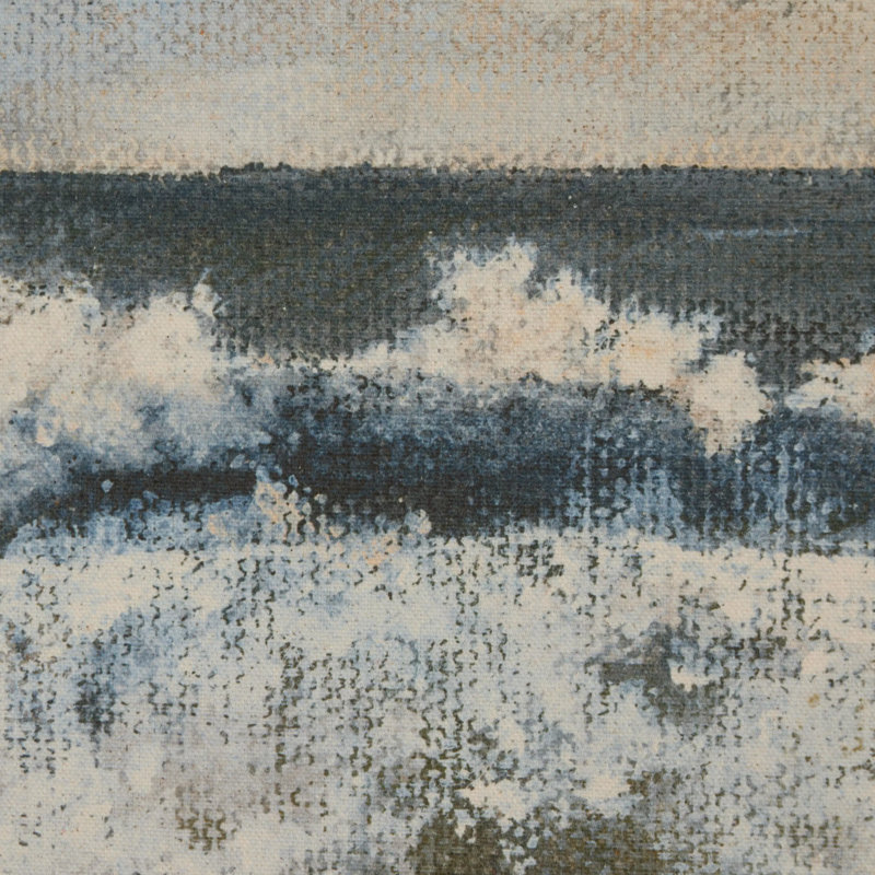 Turn Of The Tides Painting by Aileen Fitzgerald, 18.5" H x 24" W