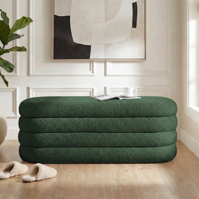 49" Upholstered Bench with Storage for Bedroom