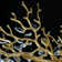 16-Light 55" Dimmable Tree Branches Crystal Linear Chandelier